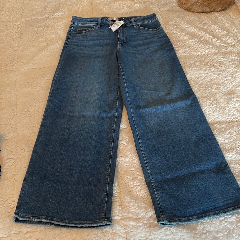 Wide leg flare Jean size 2